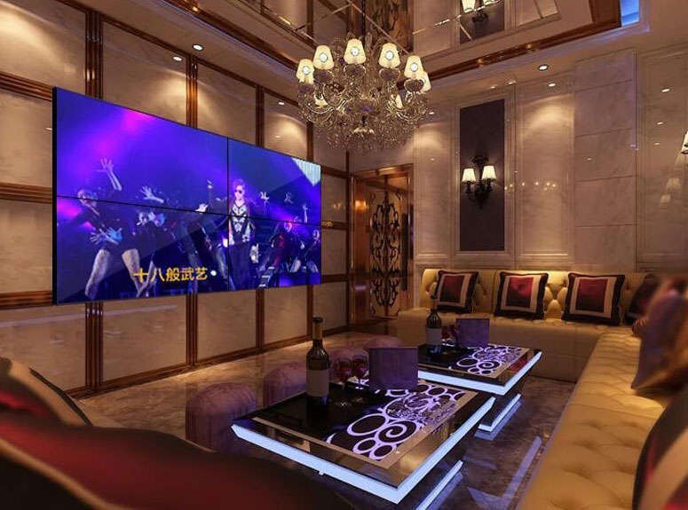 酒吧夜店会所会馆KTV液晶电视墙拼接大屏幕